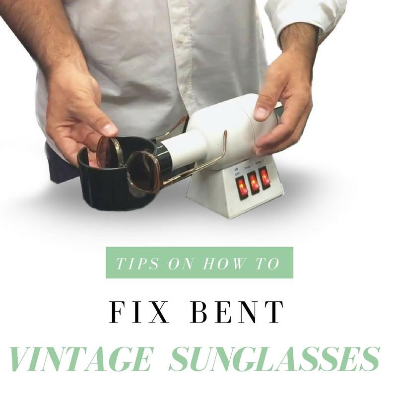 Tips on How to adjust Vintage Sunglasses - OPHERTY & CIOCCI
