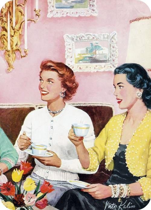 The Vintage Series by The Ladybug Chronicles: my 5 tips for a very vintage (Christmas) tea party! - OPHERTY & CIOCCI