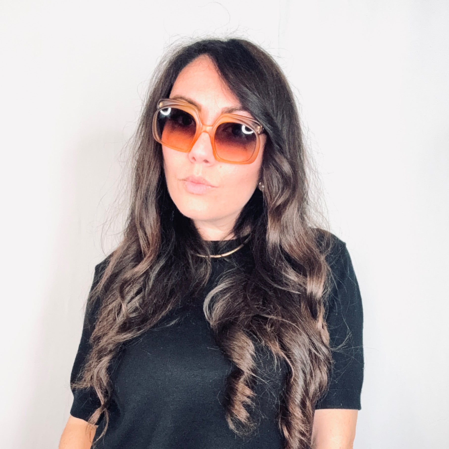 Christian Dior Vintage Orange Sunglasses 2009 368 52/22 135mm