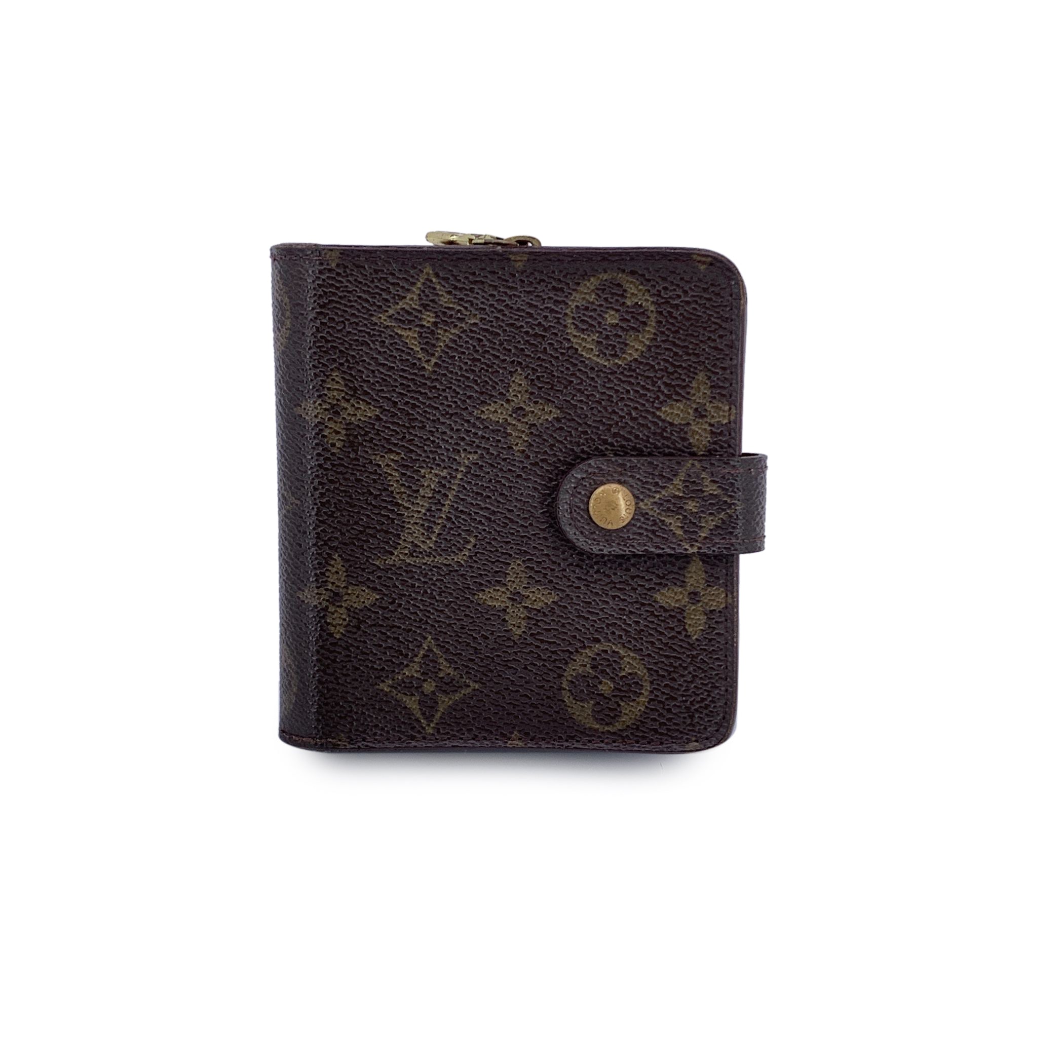 Wallet Cerniere Louis Vuitton Portafoglio Compatto Con Cerniera In