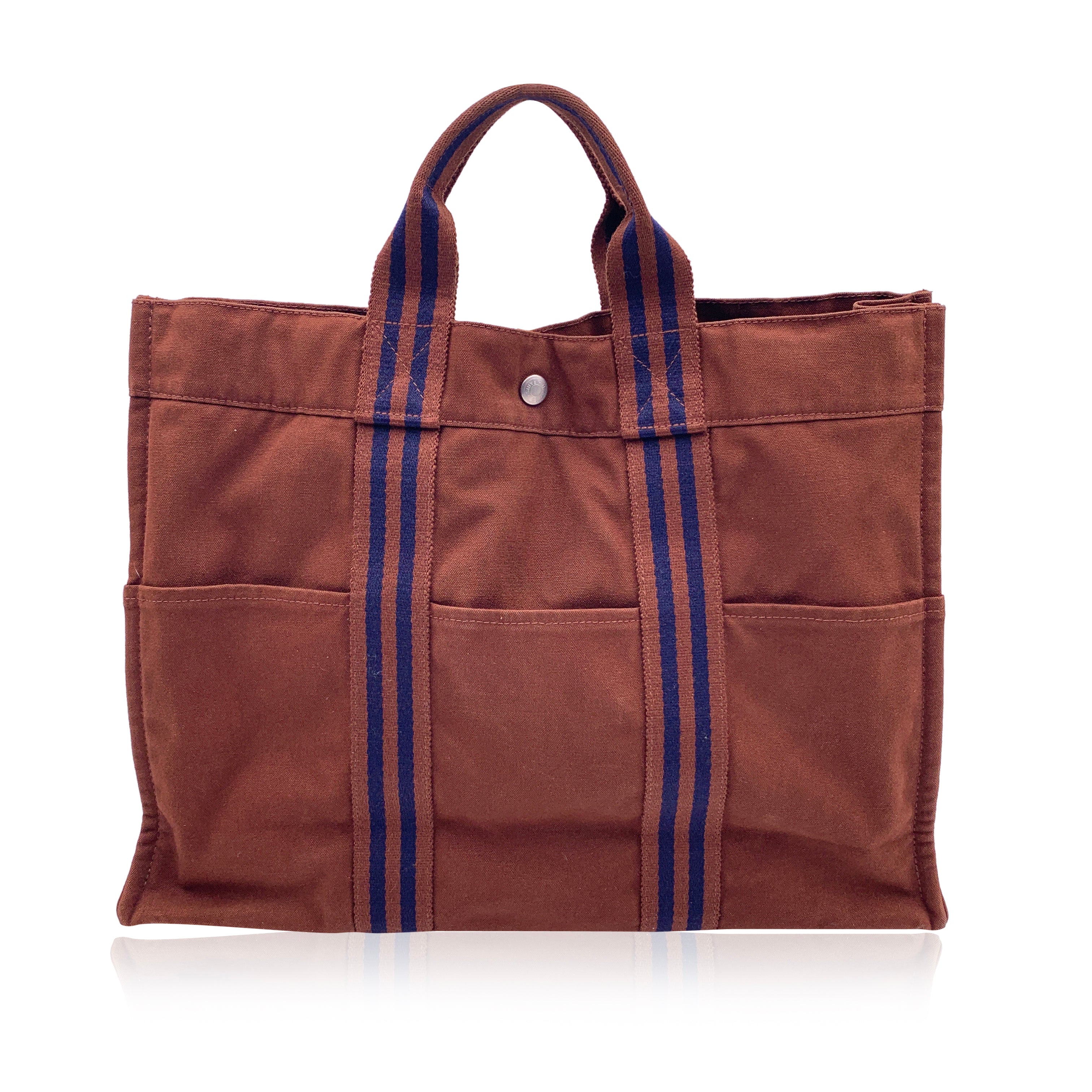 Hermes canvas fourre tote bag Clearance