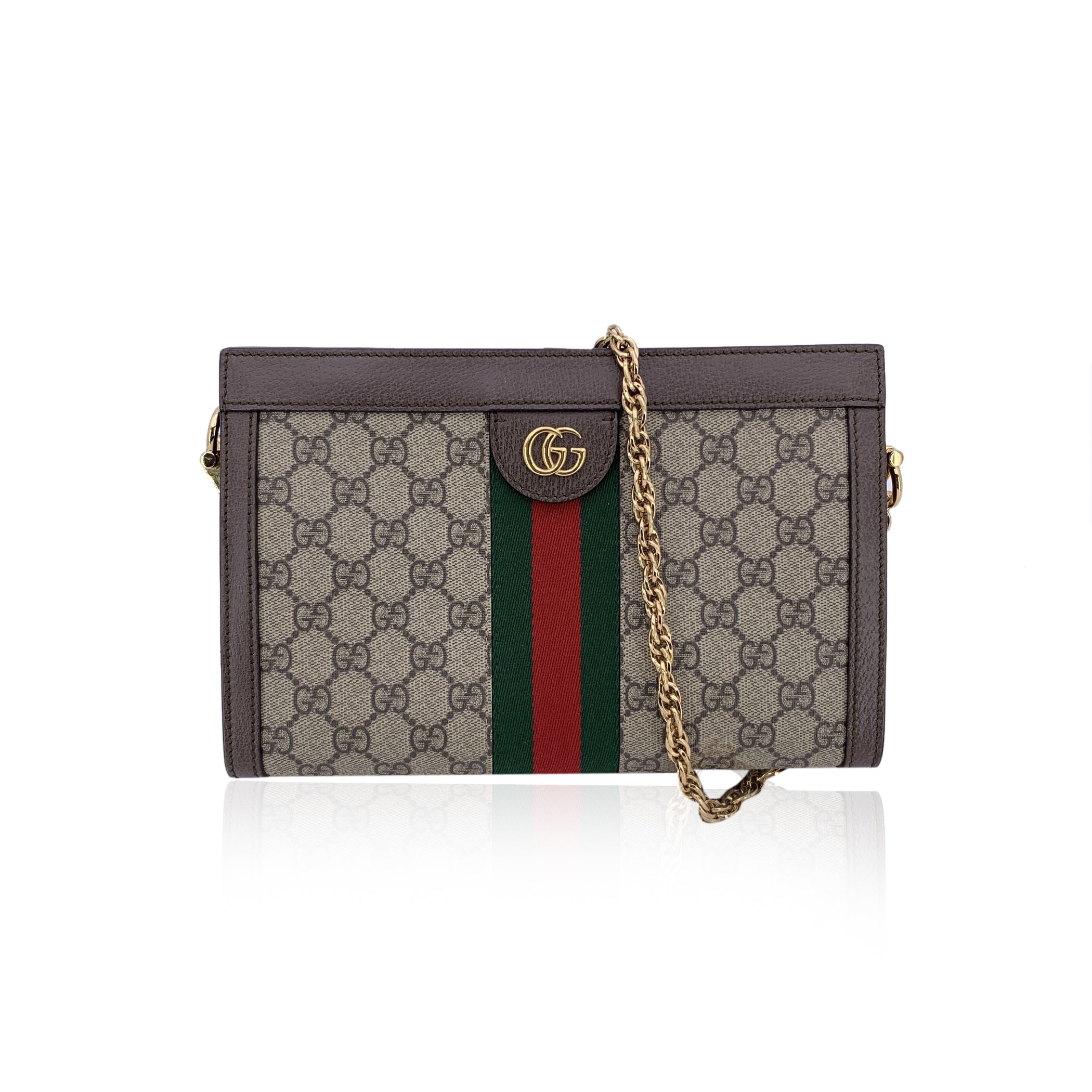 Borsa a tracolla piccola Ophidia in tela monogramma GG Supreme Gucci