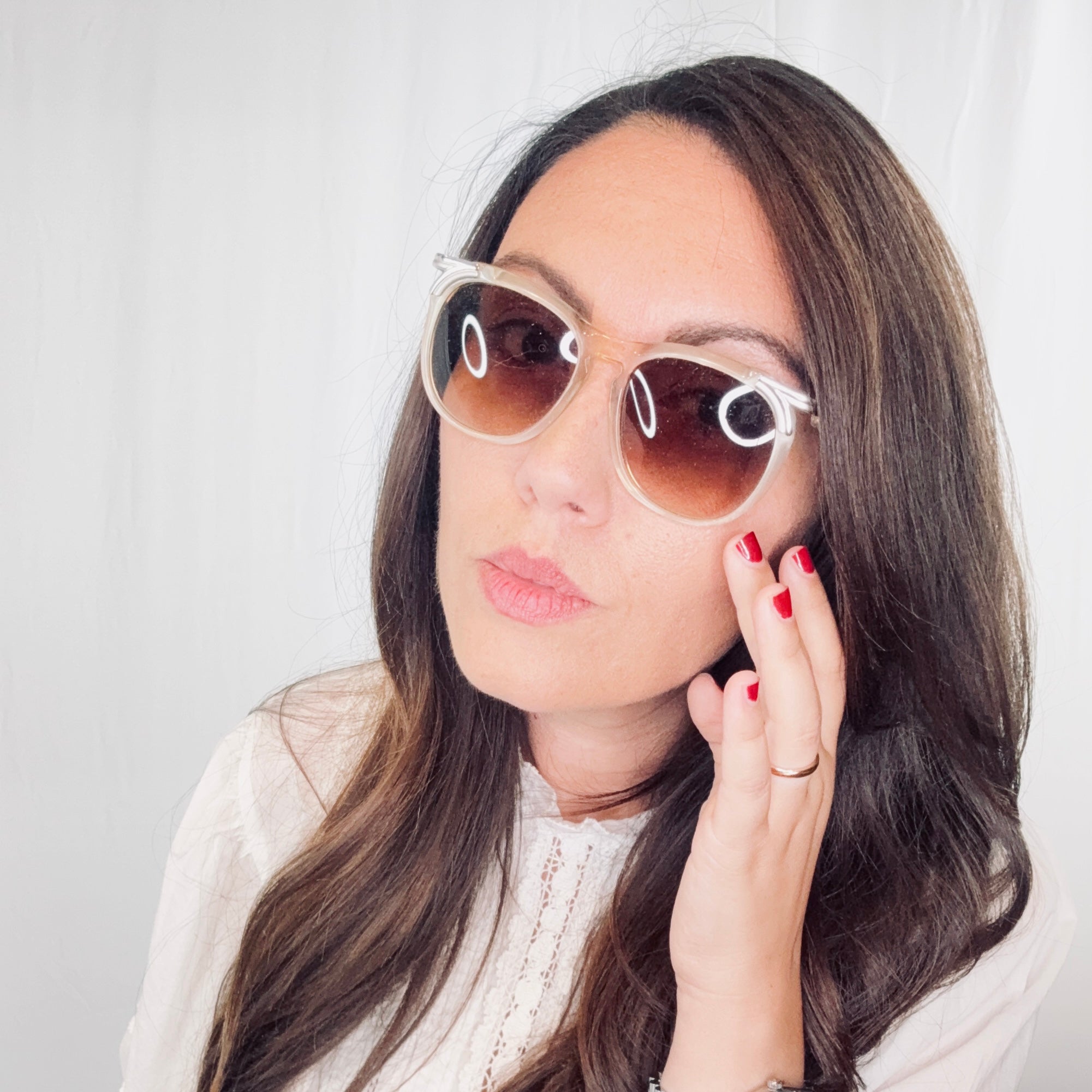 Cazal Vintage Beige Sunglasses Mod. 113 Col. 82 52/16 130 mm
