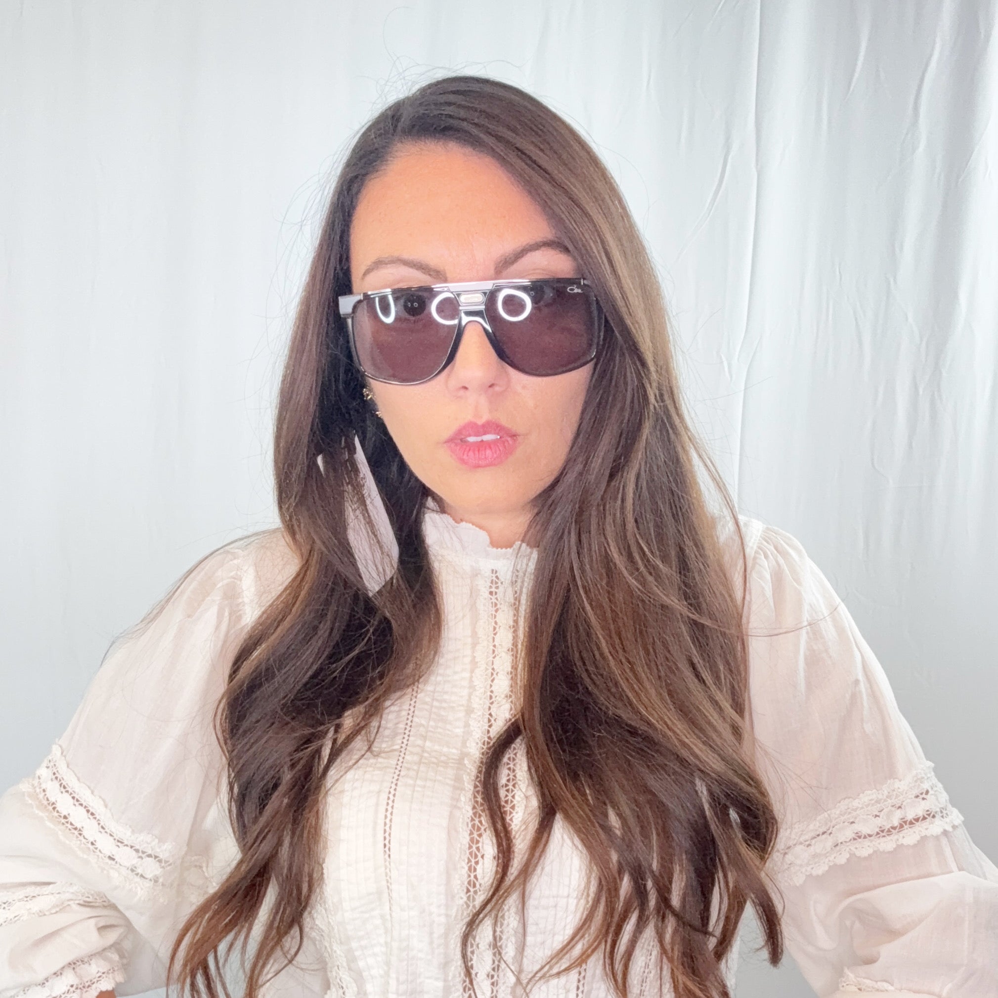 Cazal Vintage Grey Shield Sunglasses Mod. 673 003 61/12 150 mm