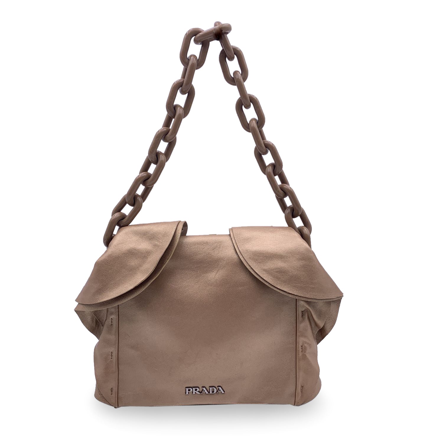 Prada ruffle shoulder bag Clearance