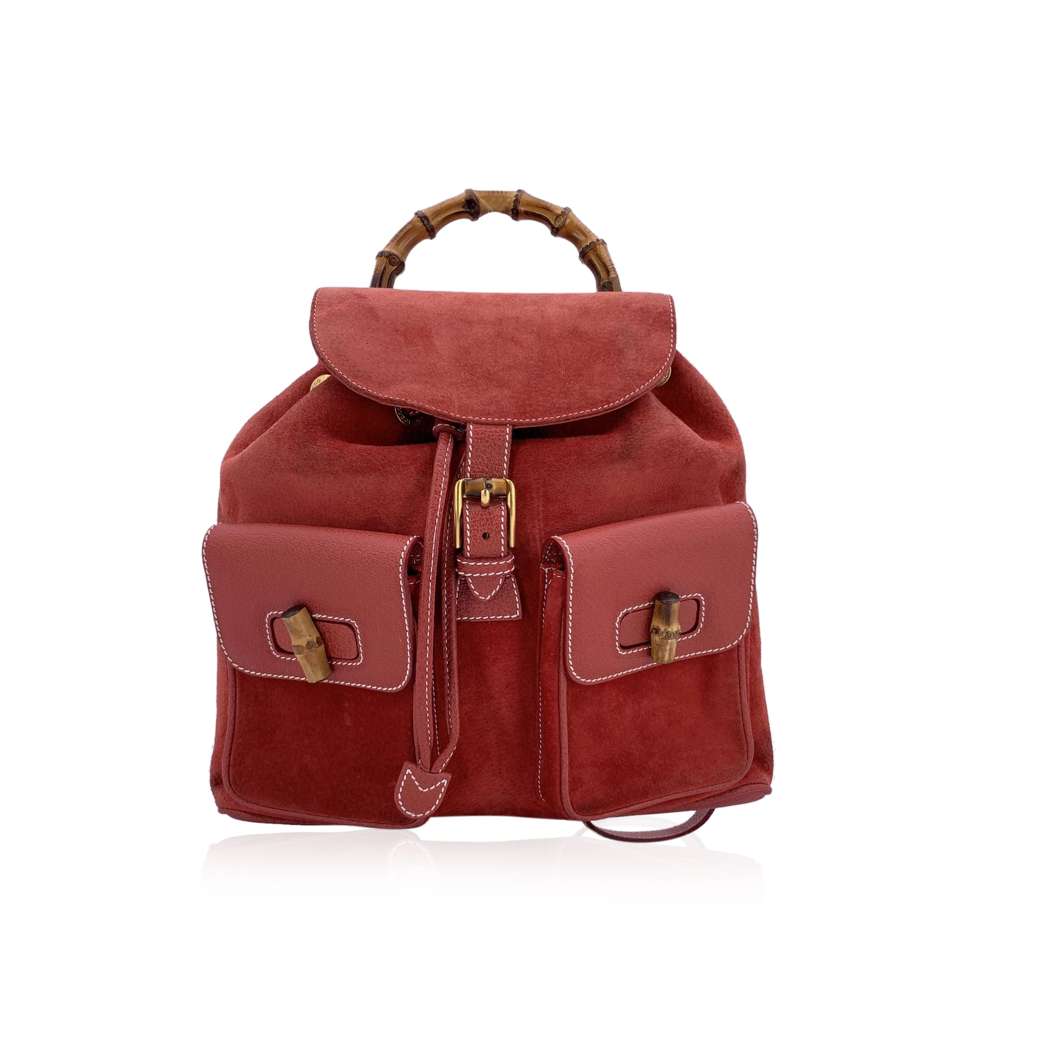 GUCCI Backpacks Bamboo