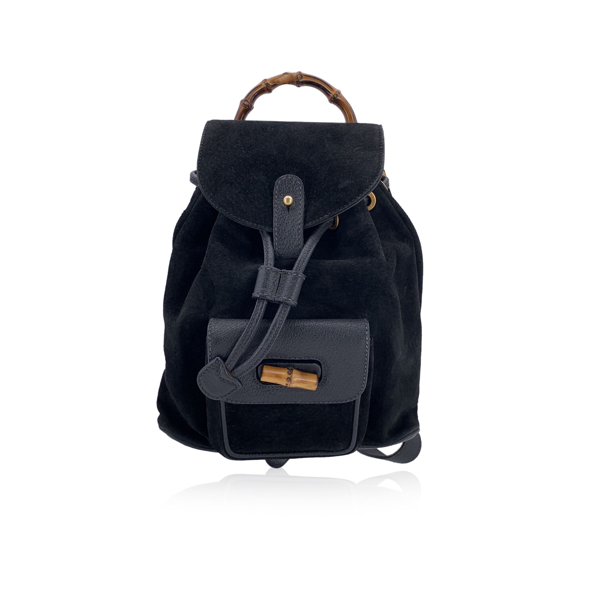 GUCCI Backpacks Bamboo