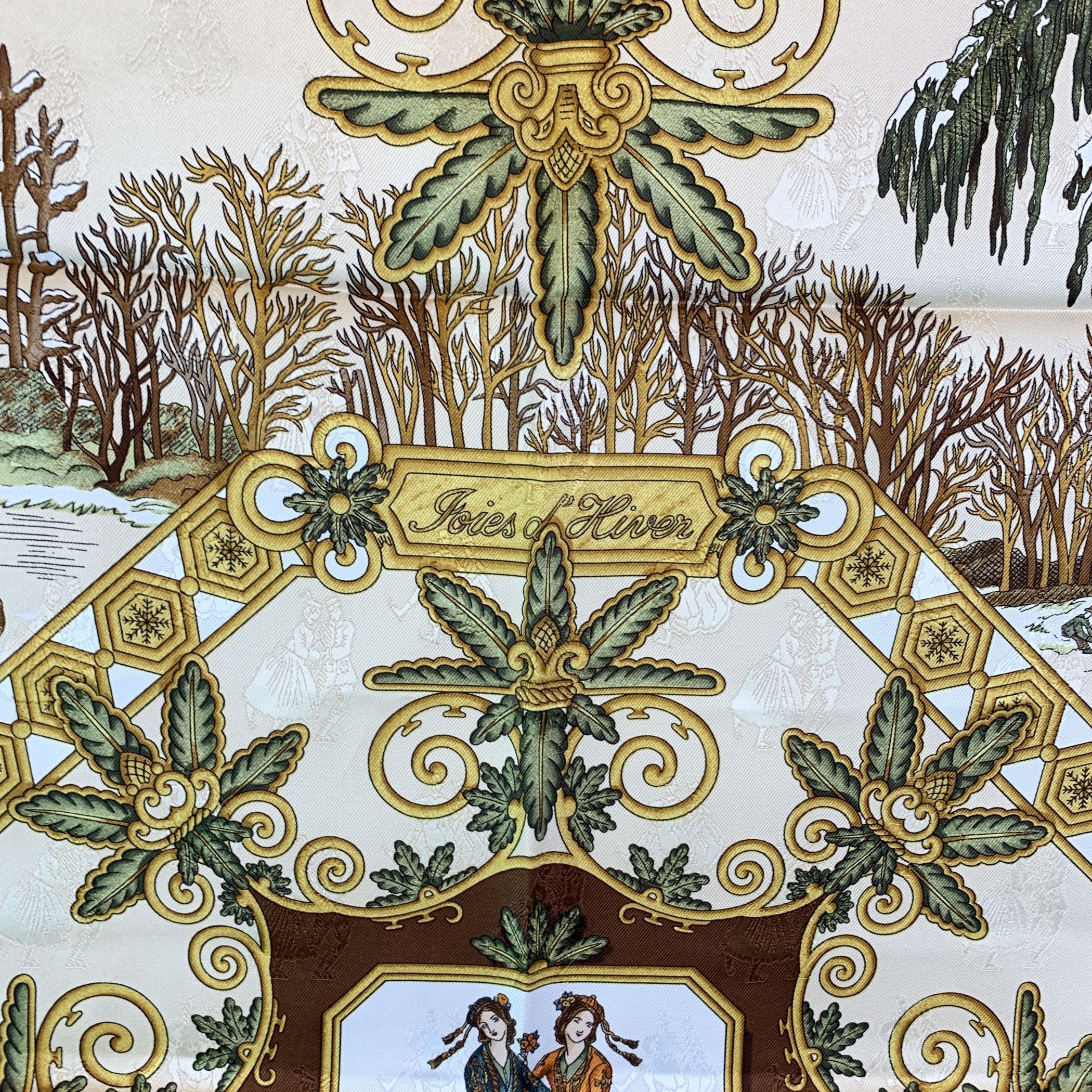 HERMES Scarves Carre 90