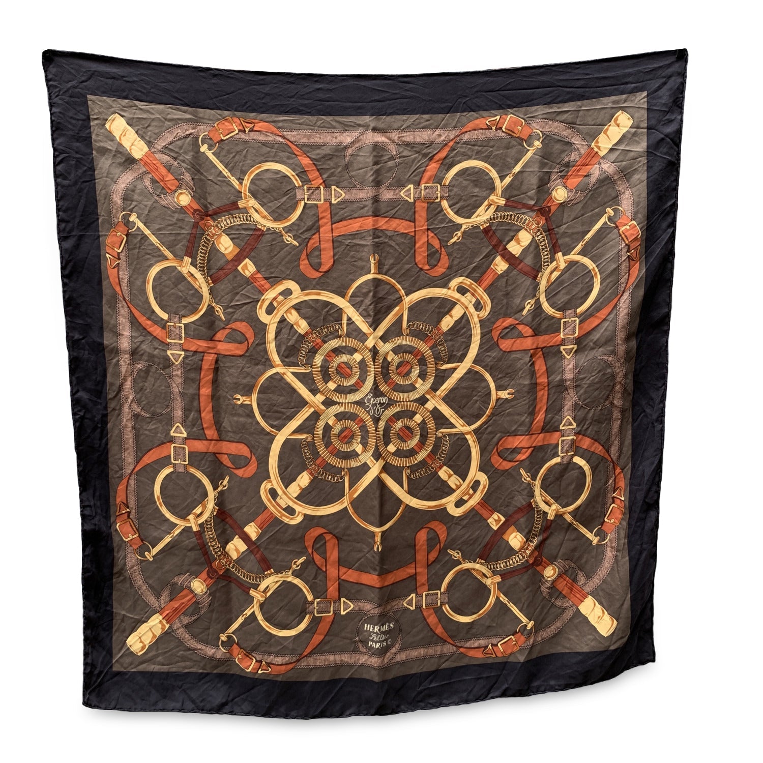 HERMES Scarves Eperon D'Or