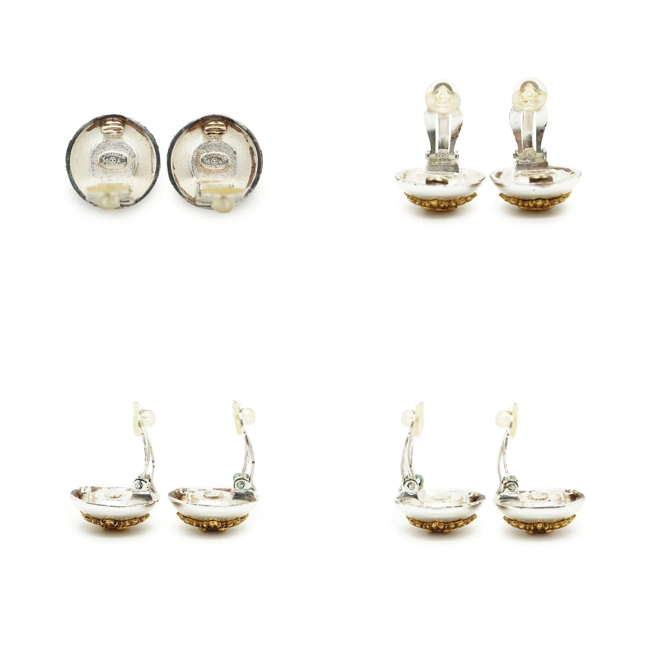 Chanel CC Earrings