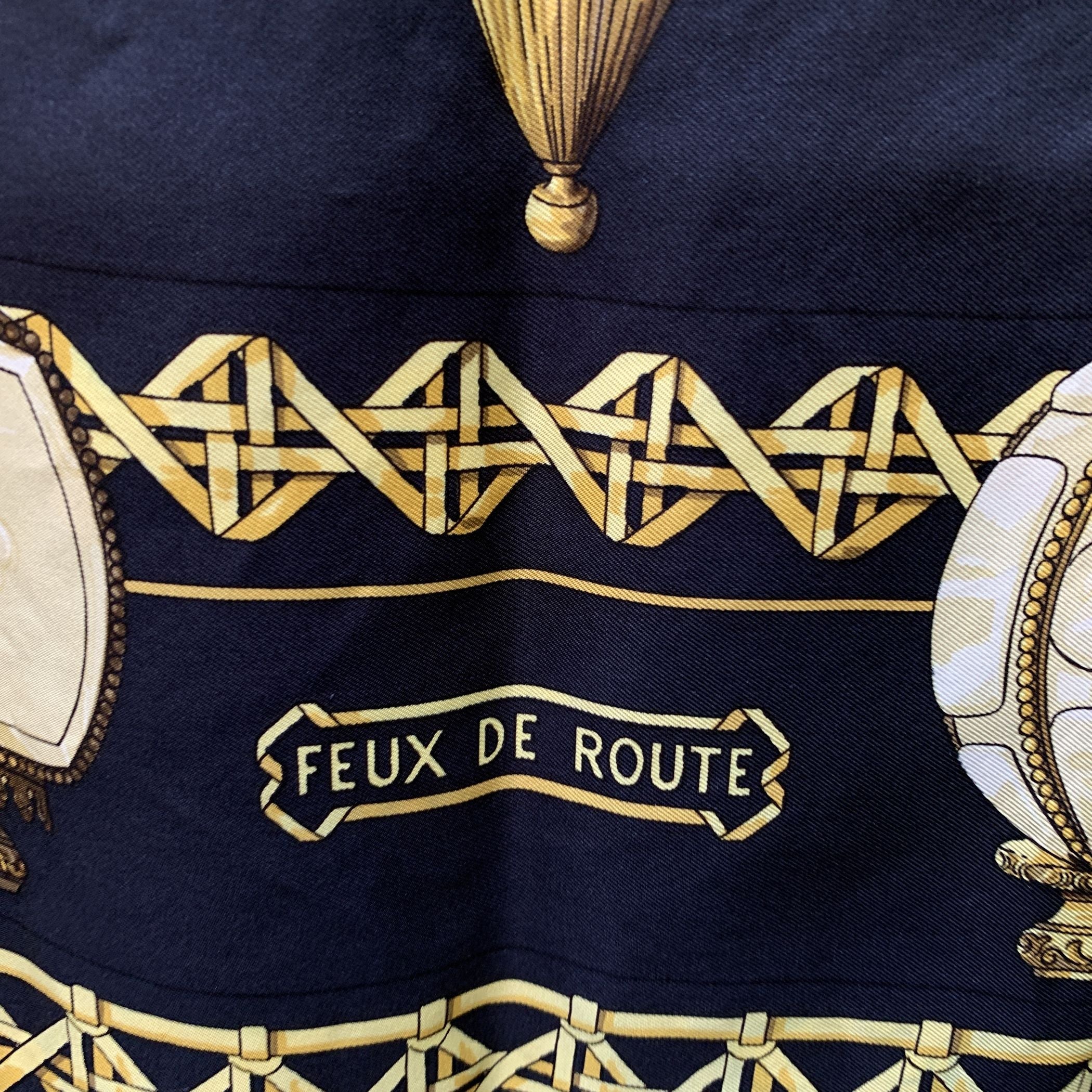 HERMES Scarves Feux de Route