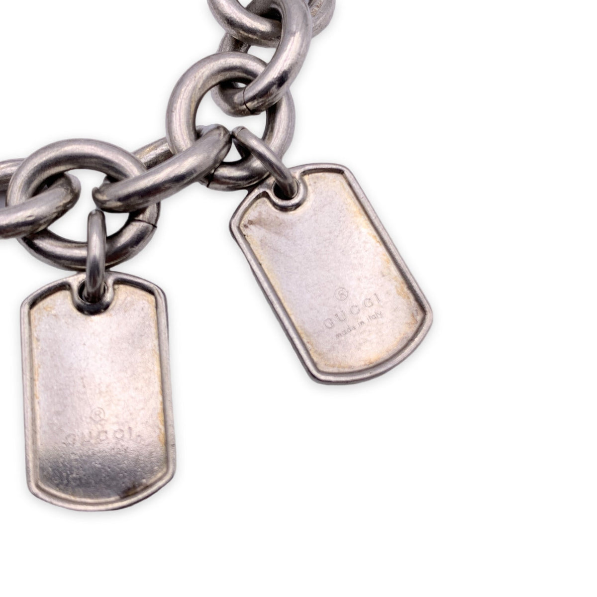 Gucci Dog Tag Bracelets