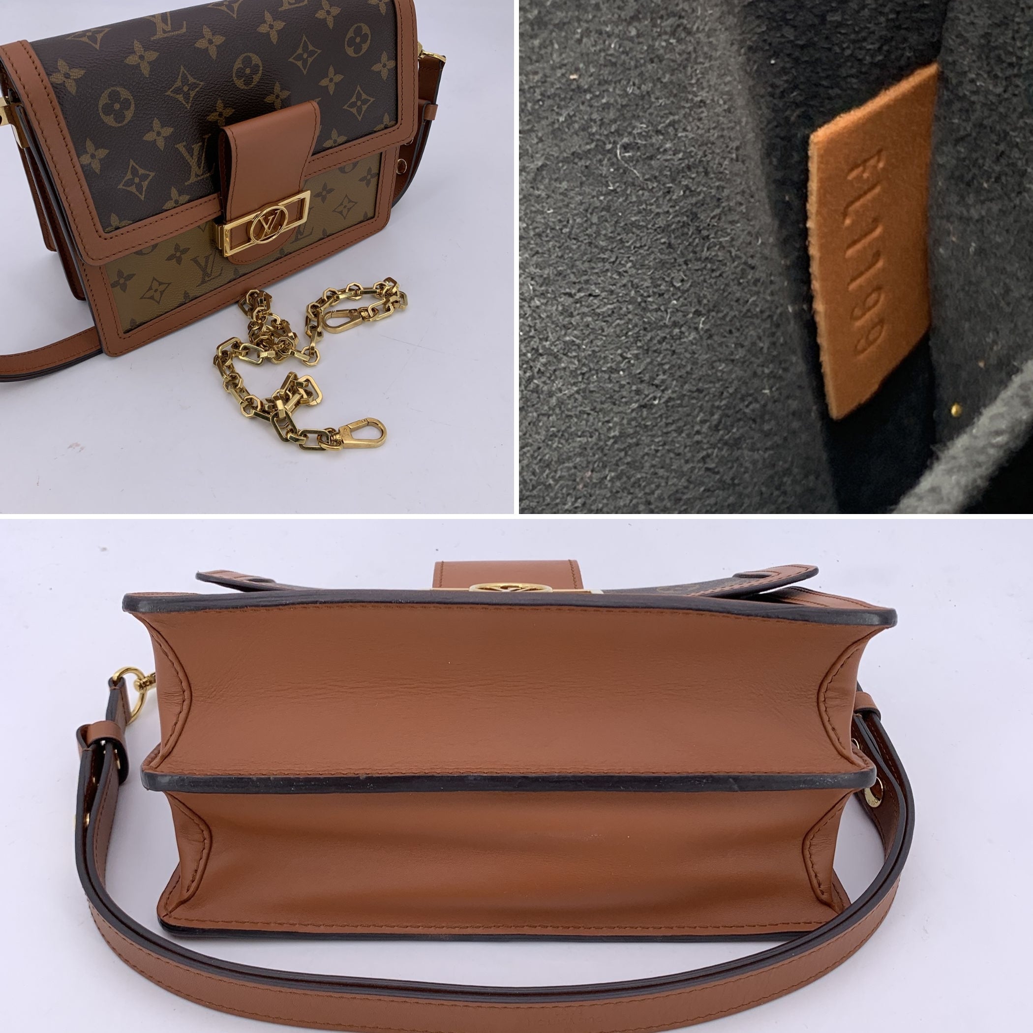 LOUIS VUITTON Shoulder Bags Dauphine