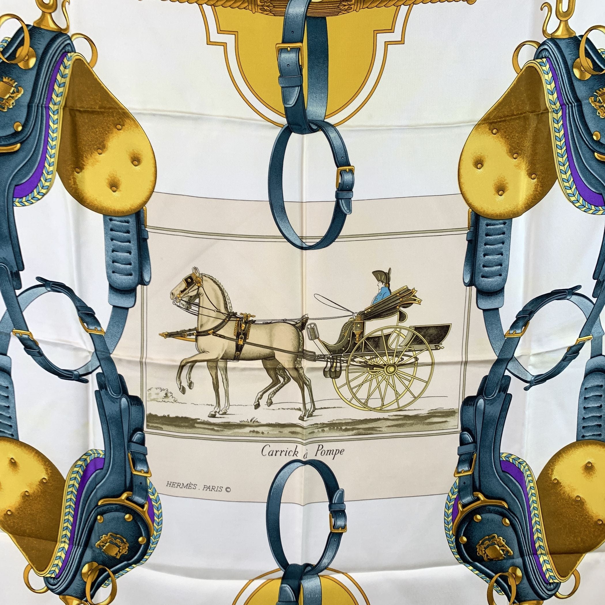HERMES Scarves Carre 90