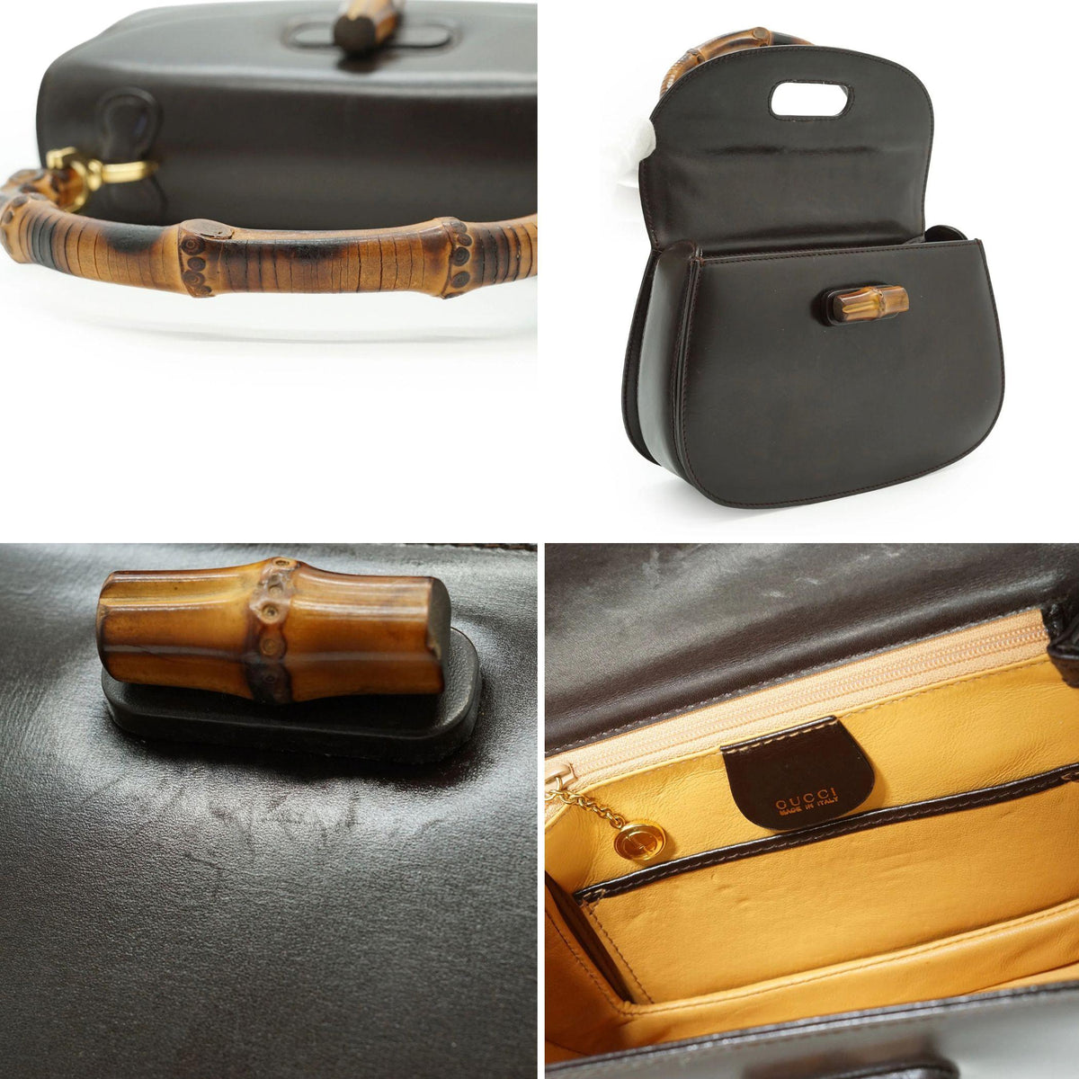 Gucci Bamboo Top Handle Handbags