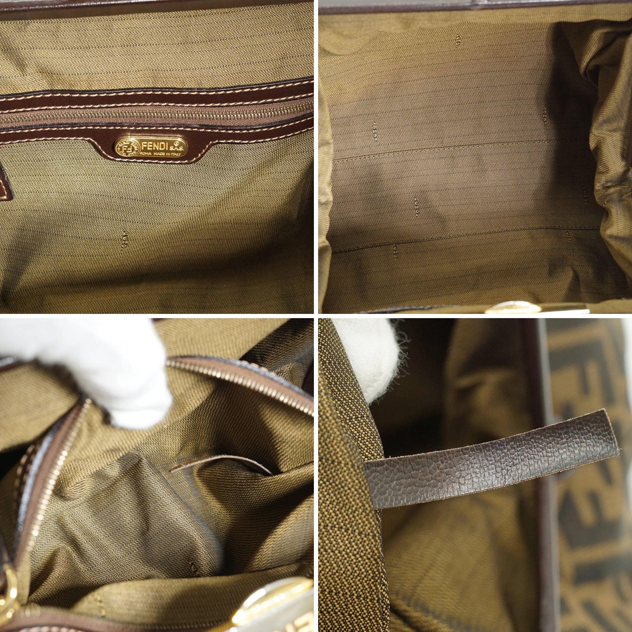 Fendi Zucca Shoulder Bags