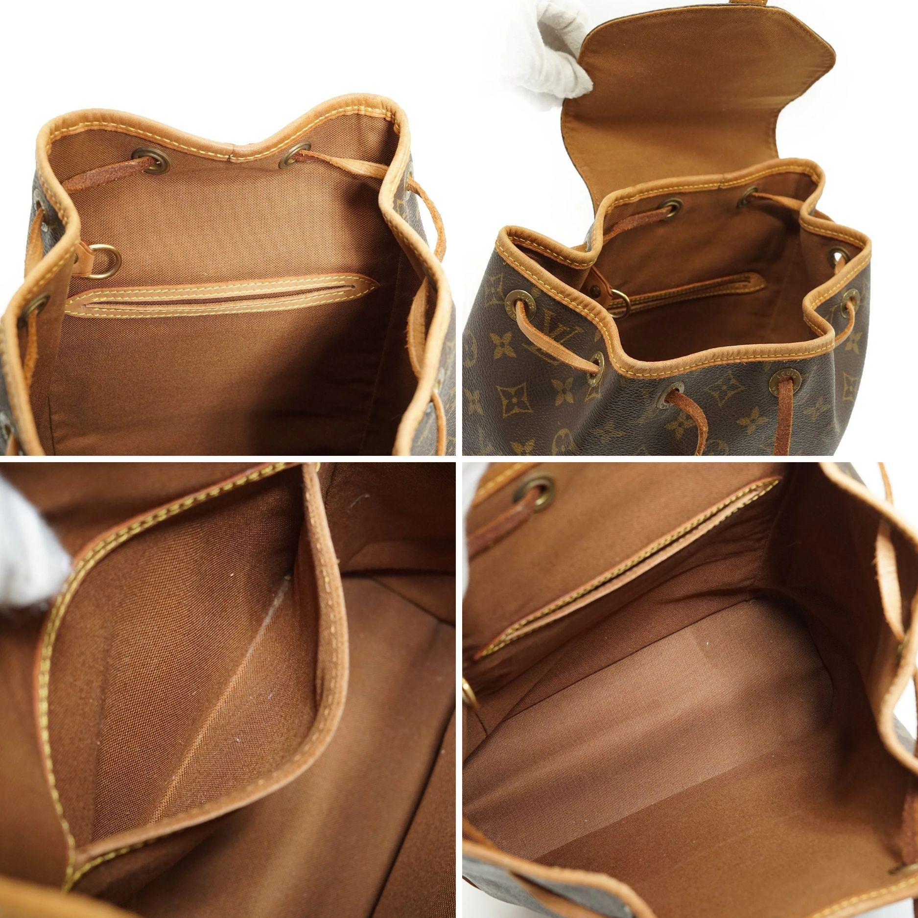 Louis Vuitton Montsouris Vintage Backpacks