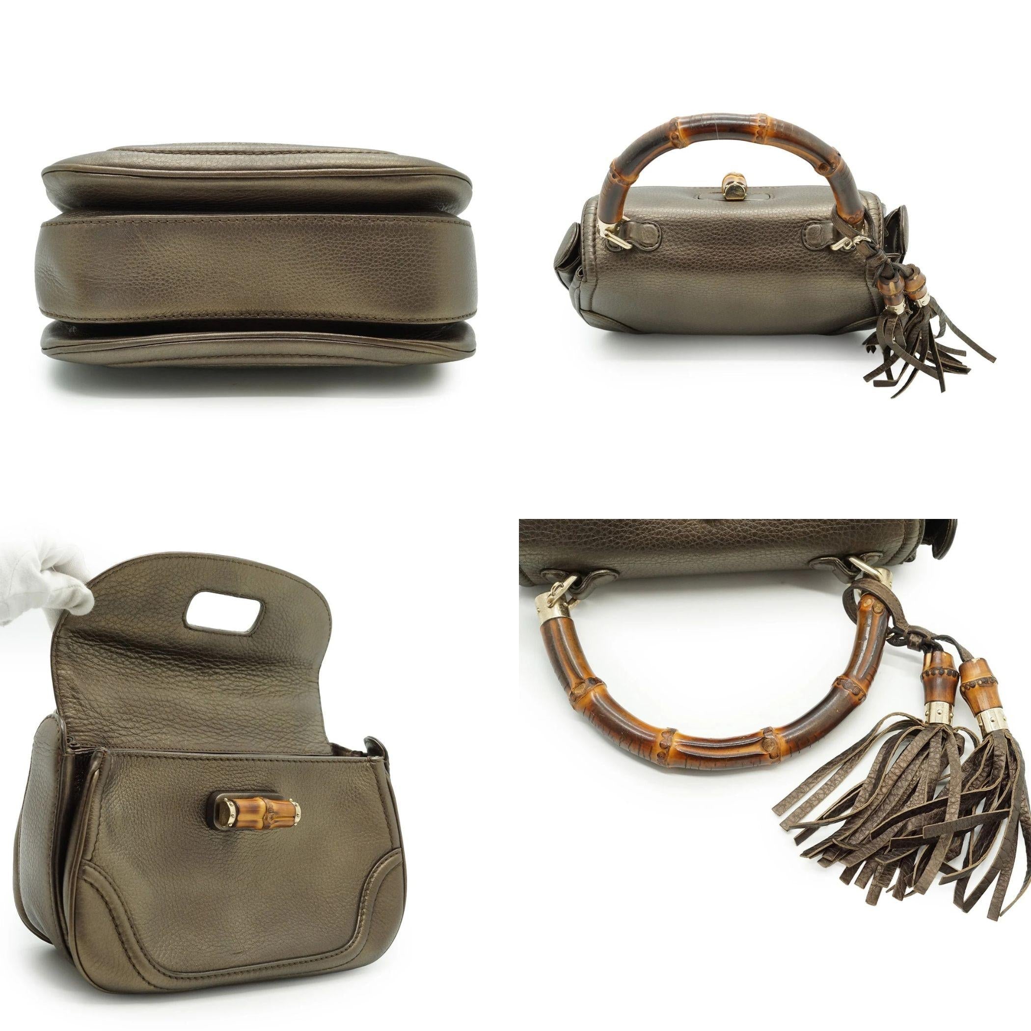 Gucci New Bamboo Handbags