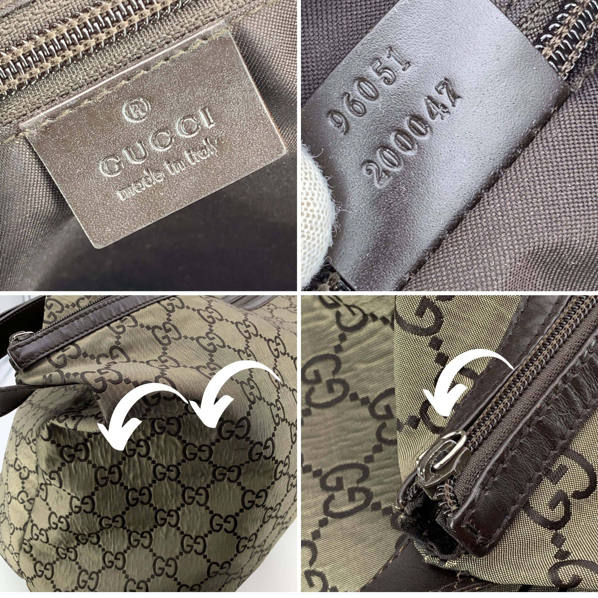 GUCCI Luggage Interlocking