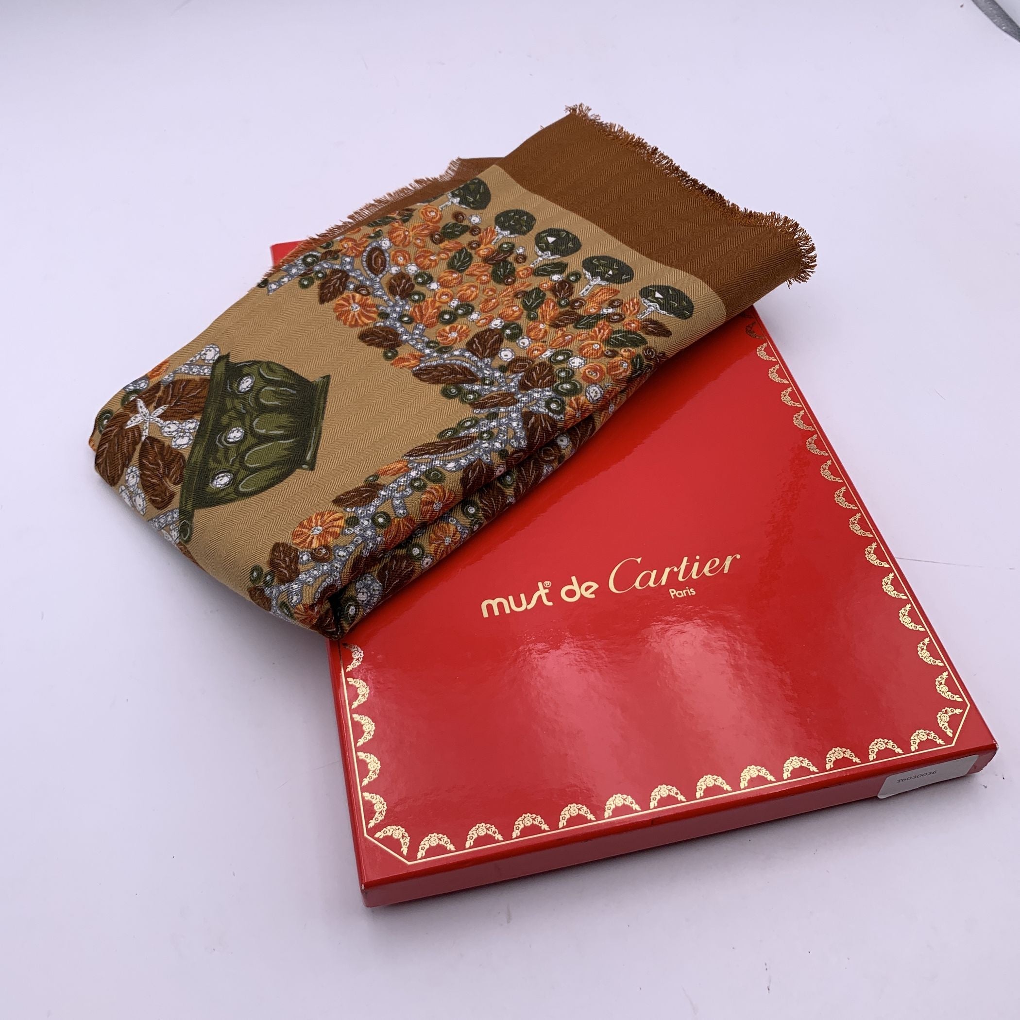 Vintage cartier scarf best sale