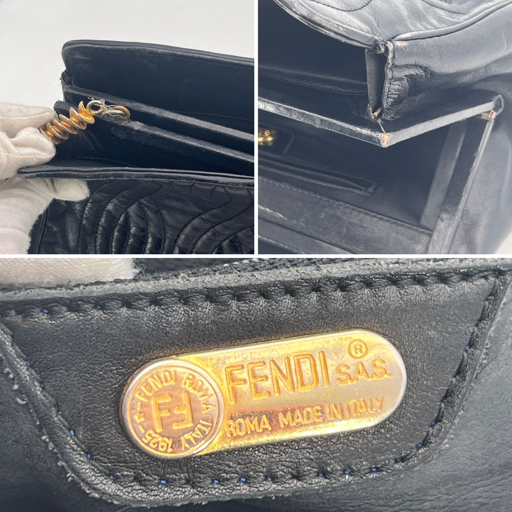 Fendi Pasta Shoulder Bags