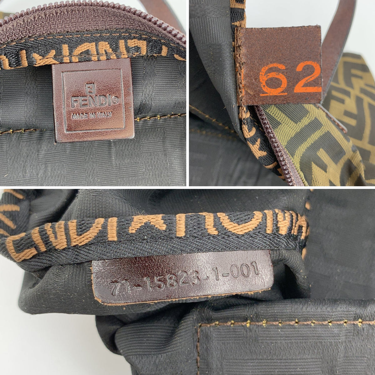 Fendi Zucca Tote Handbags