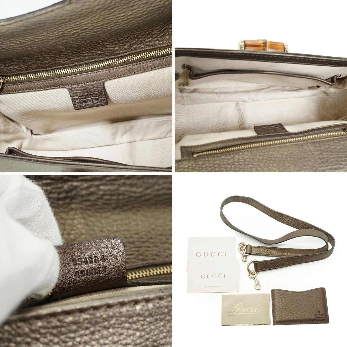 Gucci New Bamboo Handbags