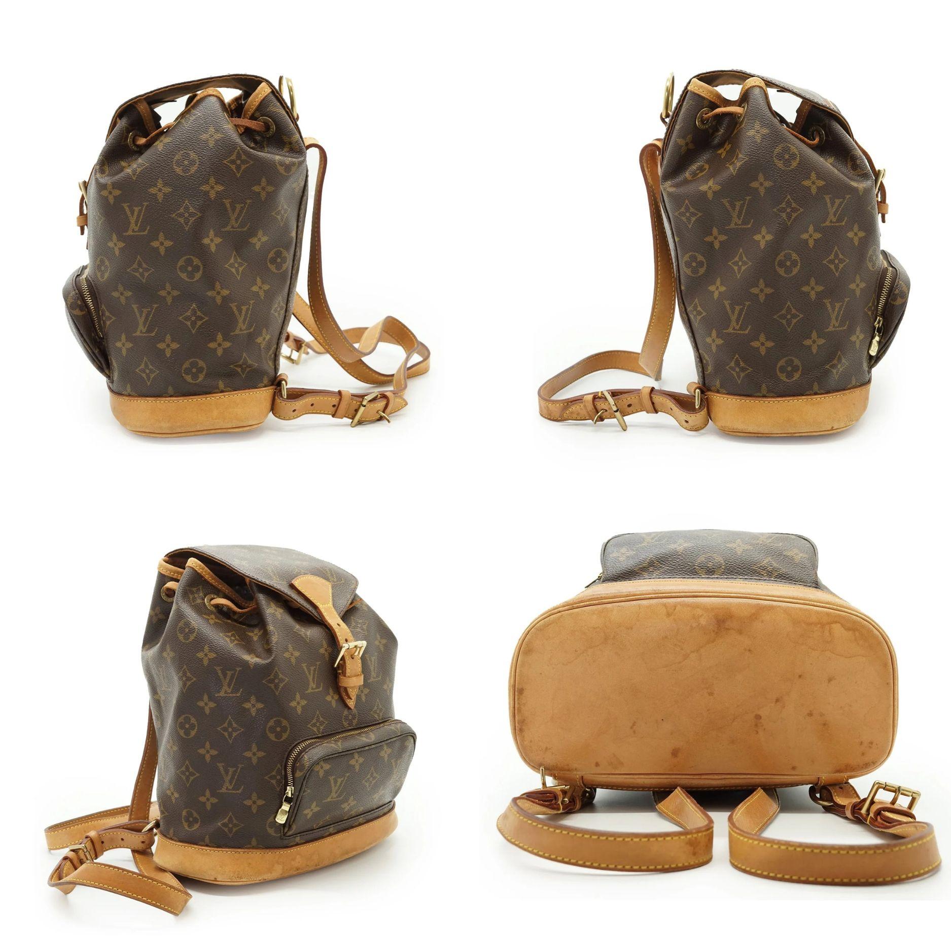 Louis Vuitton Montsouris Vintage Backpacks