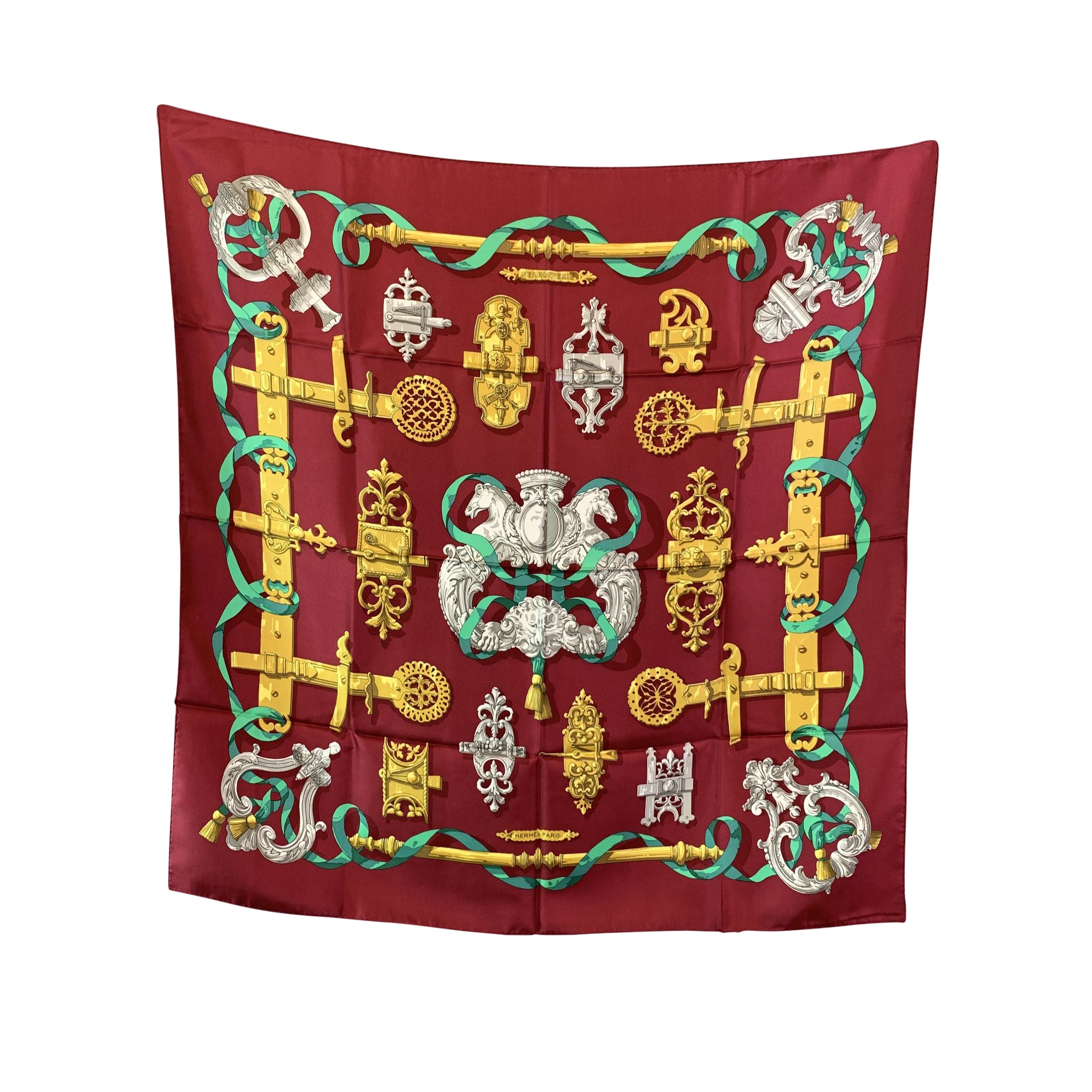 HERMES Scarves Ferronnerie