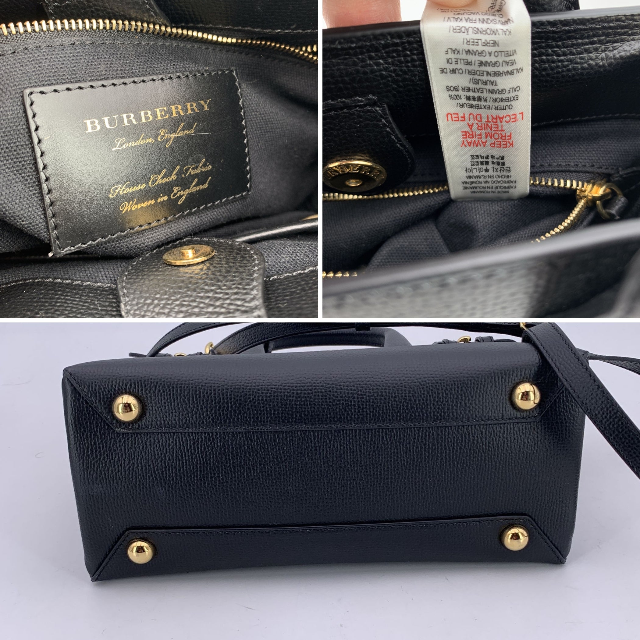 BURBERRY Totes The Banner