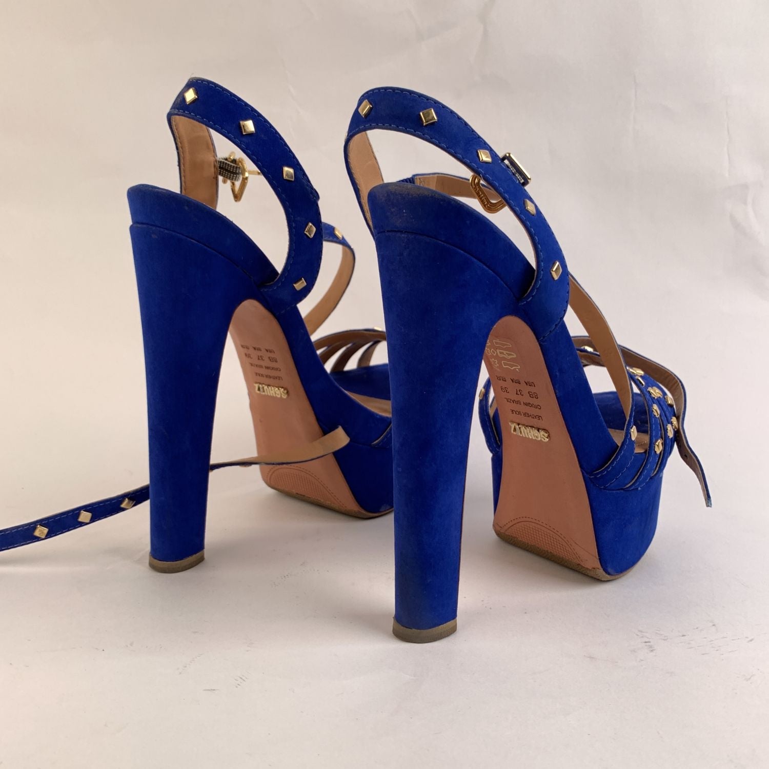 Zora Blue Heels - ZIVA – ŽIVA