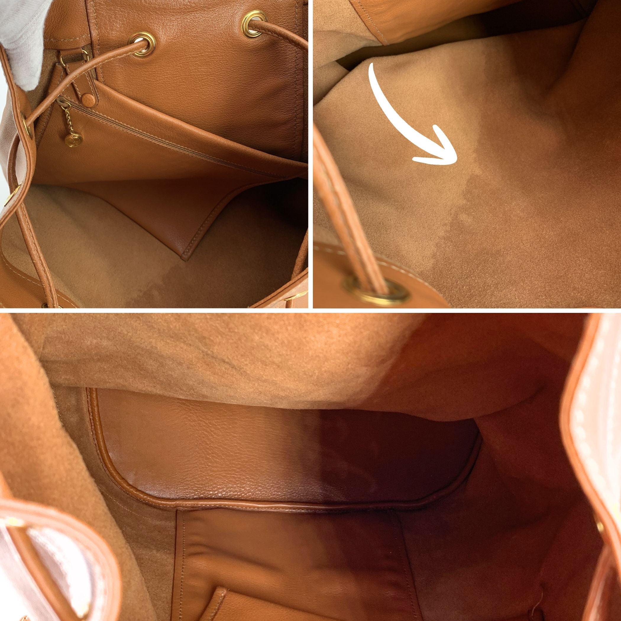 GUCCI Backpacks Bamboo