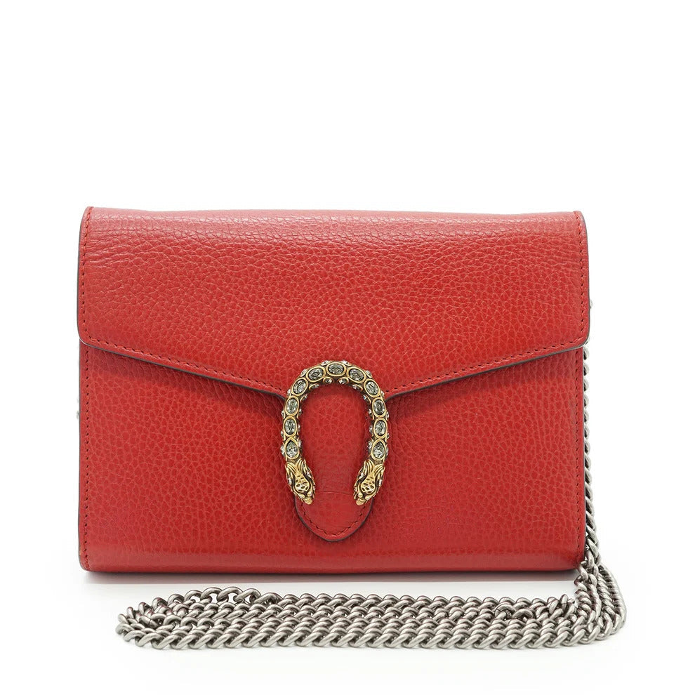 Gucci Dionysus Chain Wallet Crossbody Bags