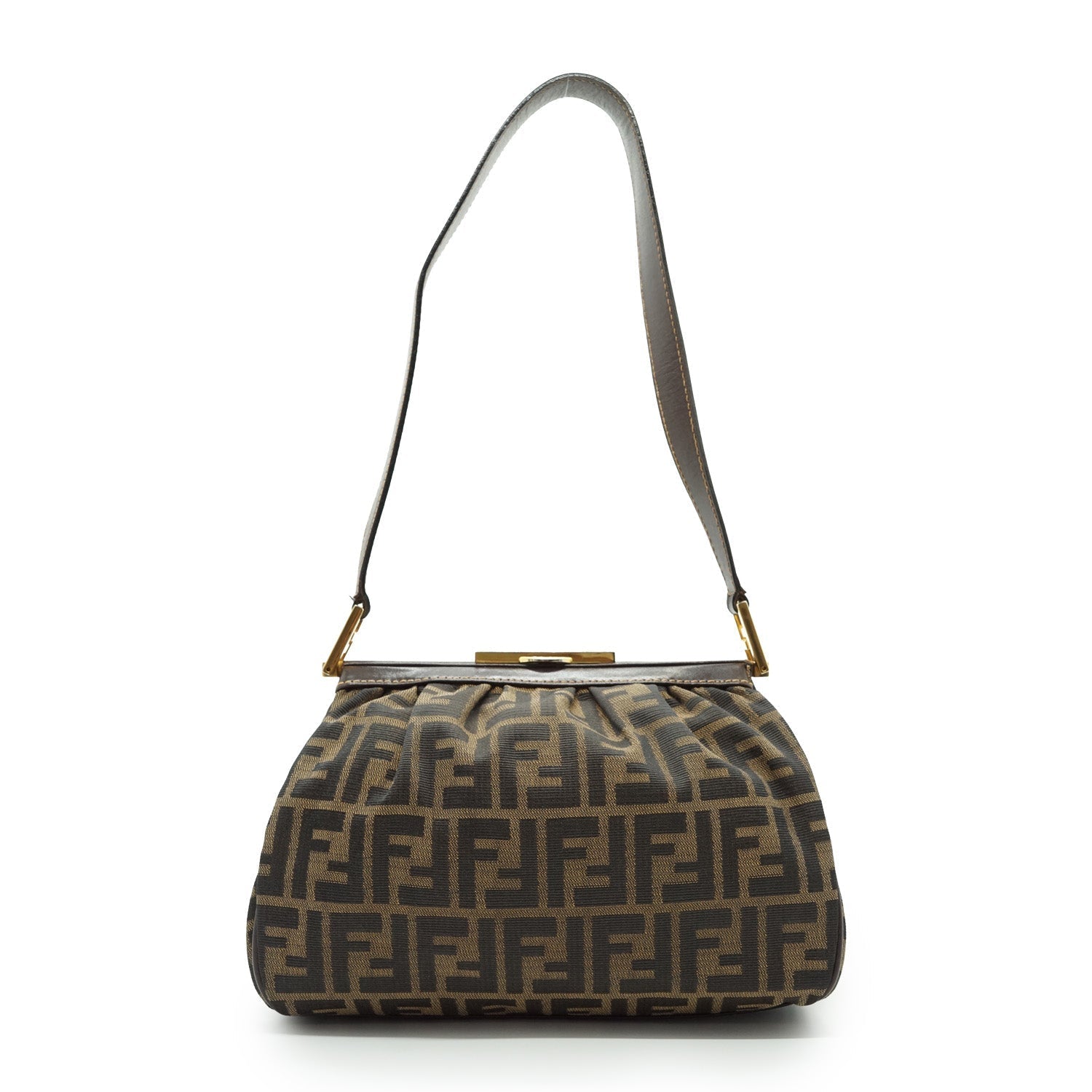 Fendi Zucca Shoulder Bags