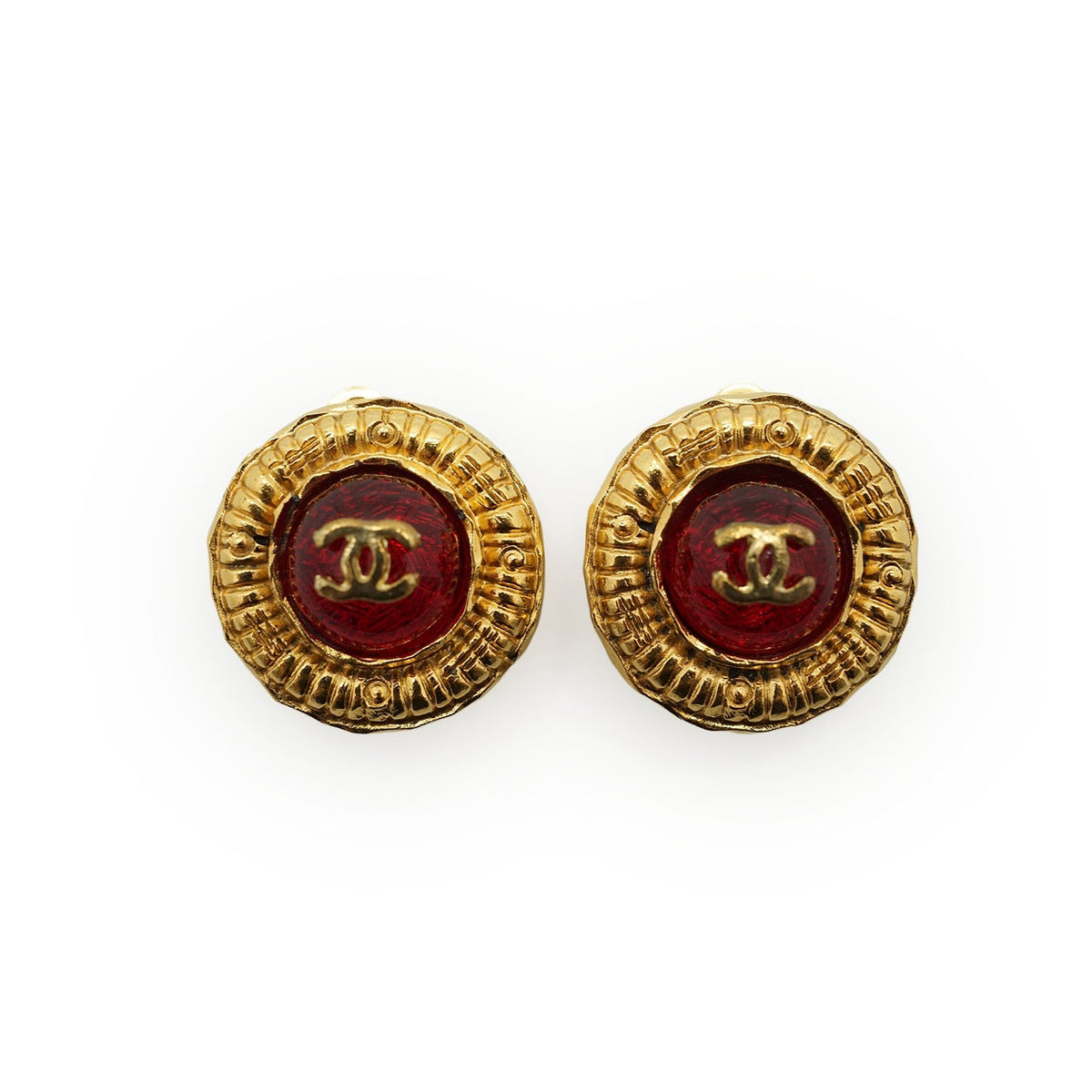 Chanel CC Earrings