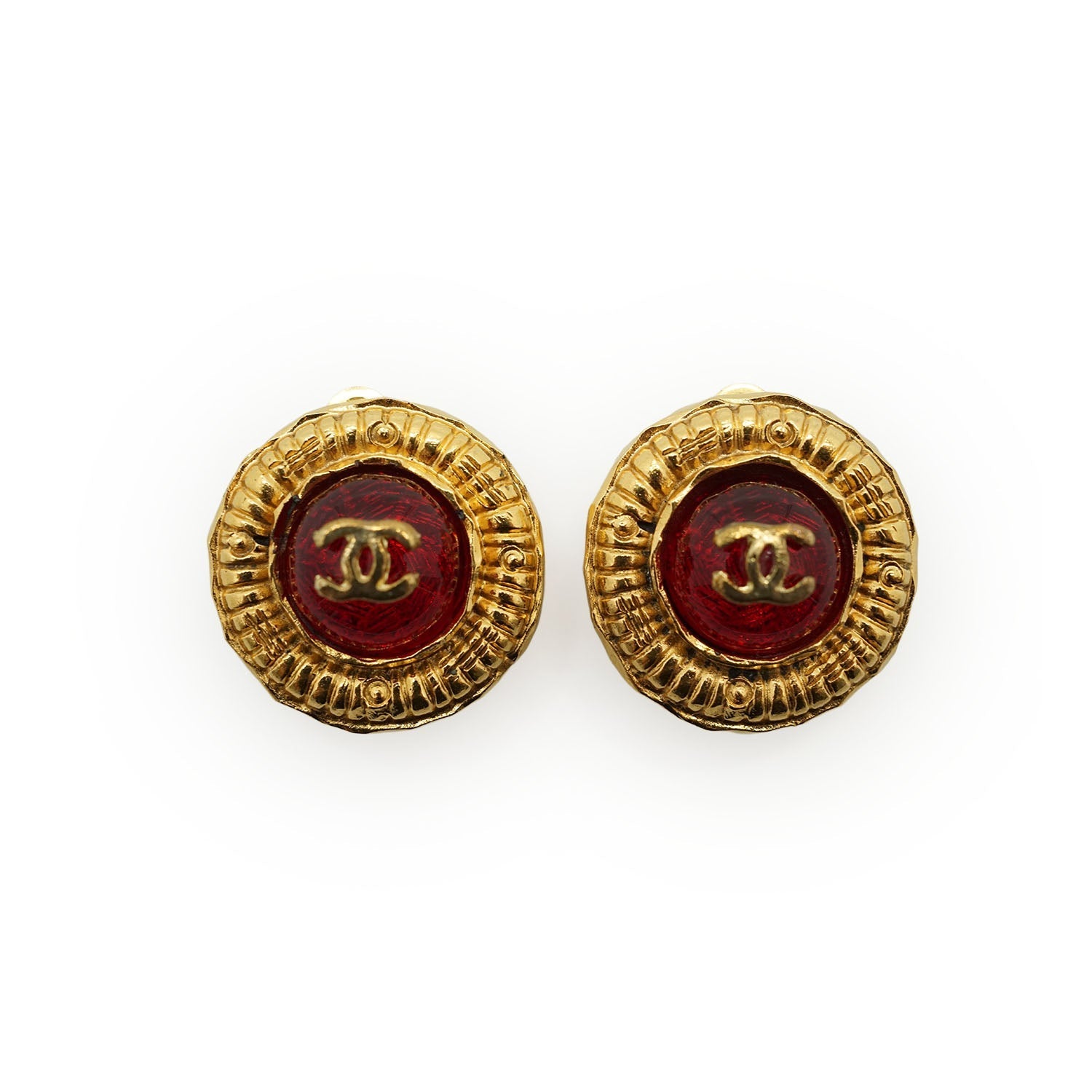 Chanel CC Earrings
