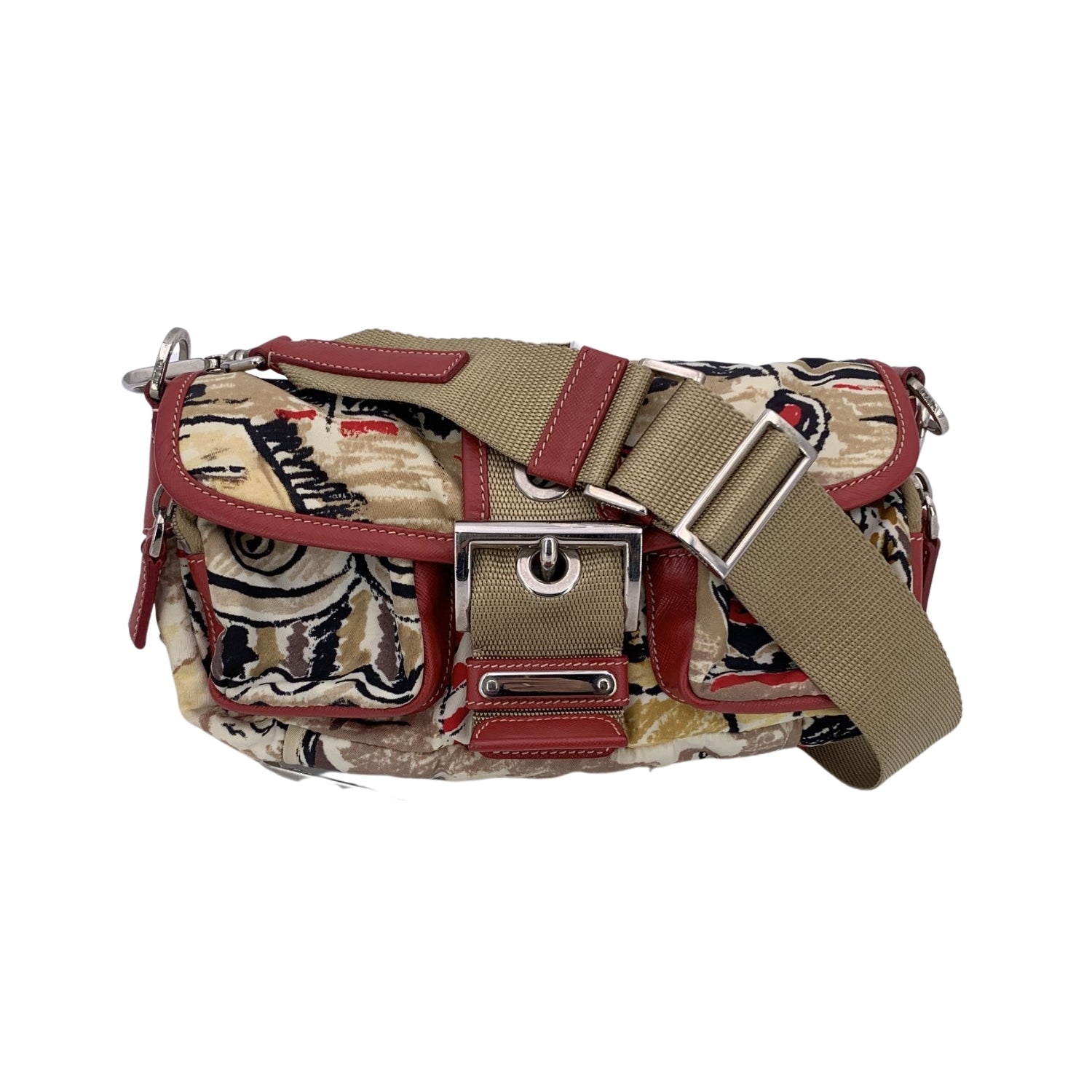 PRADA Shoulder Bags Tessuto