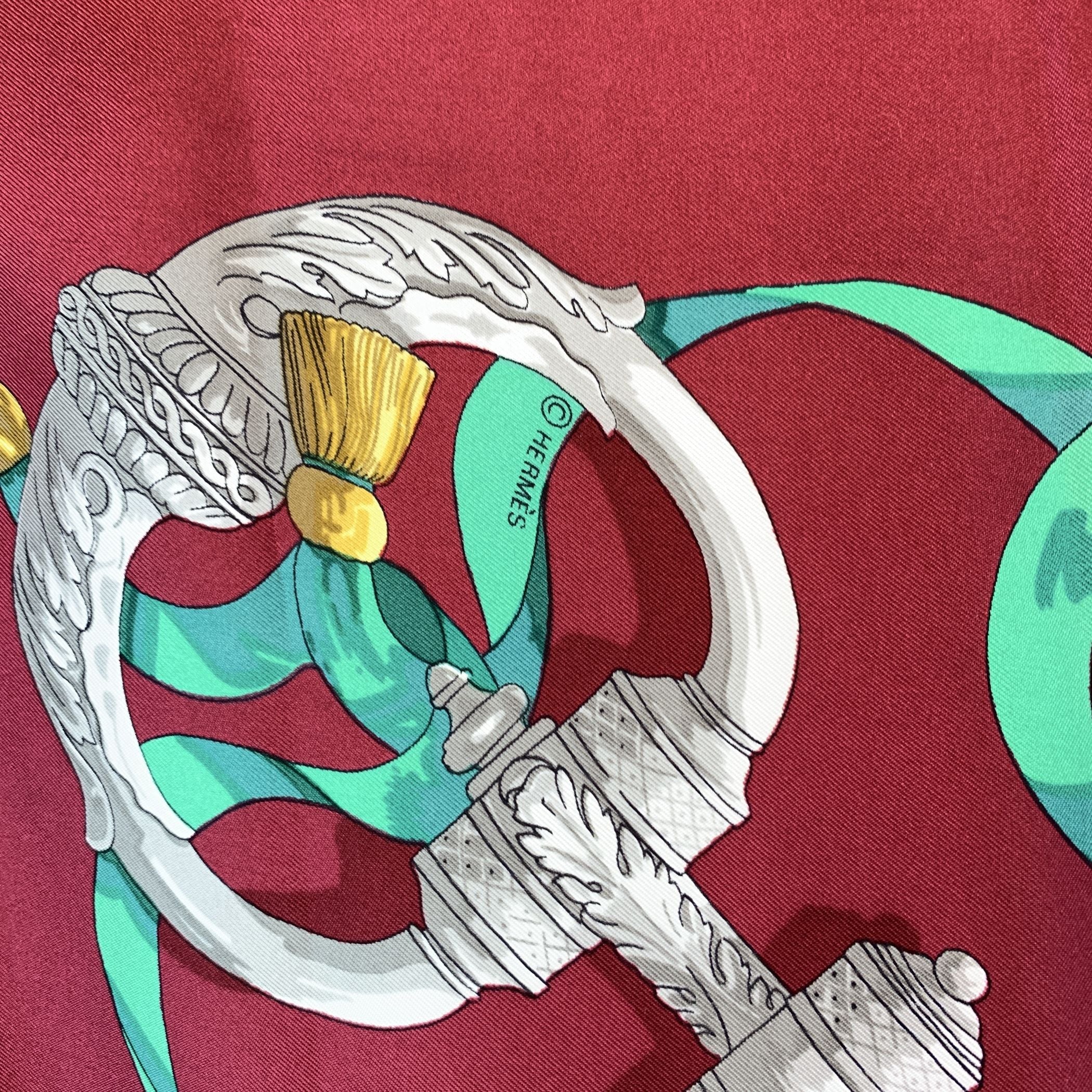 HERMES Scarves Ferronnerie