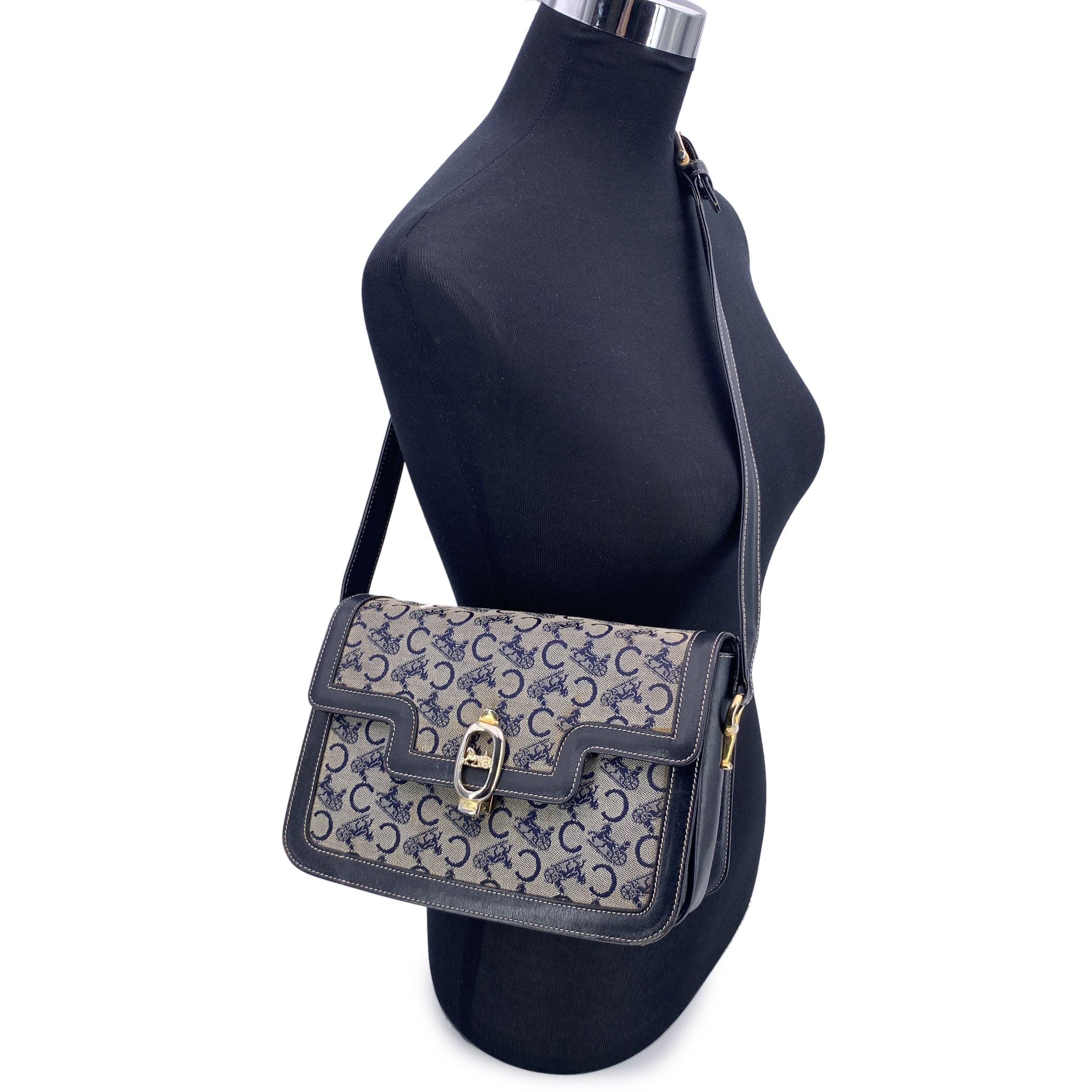 CELINE Shoulder Bags Clasp box