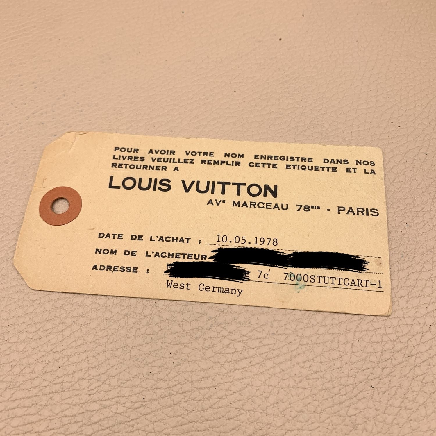 LOUIS VUITTON Briefcases President