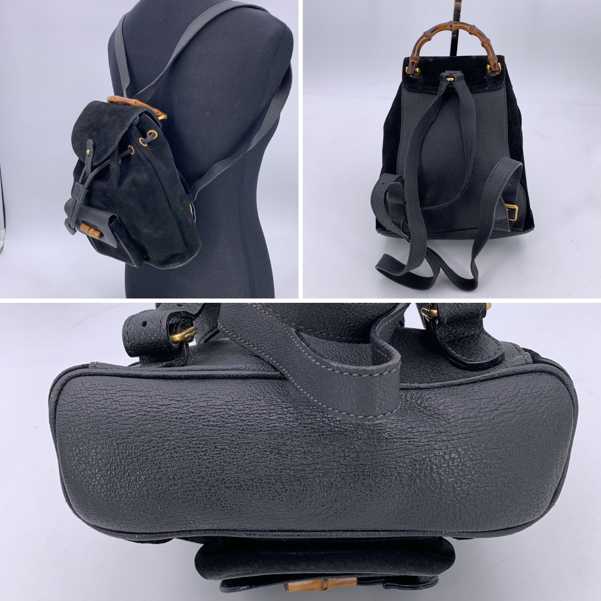 GUCCI Backpacks Bamboo