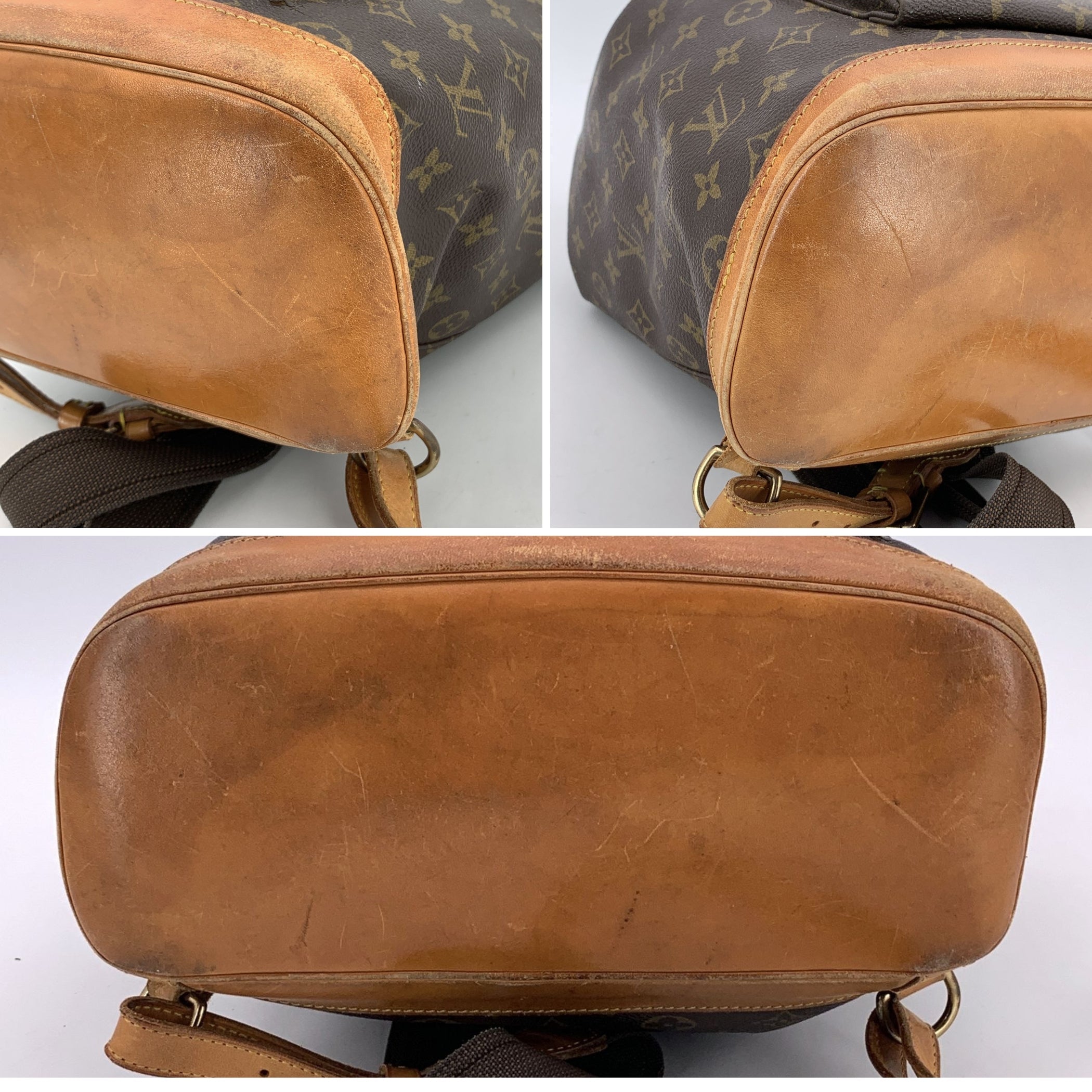 LOUIS VUITTON Backpacks Montsouris Vintage