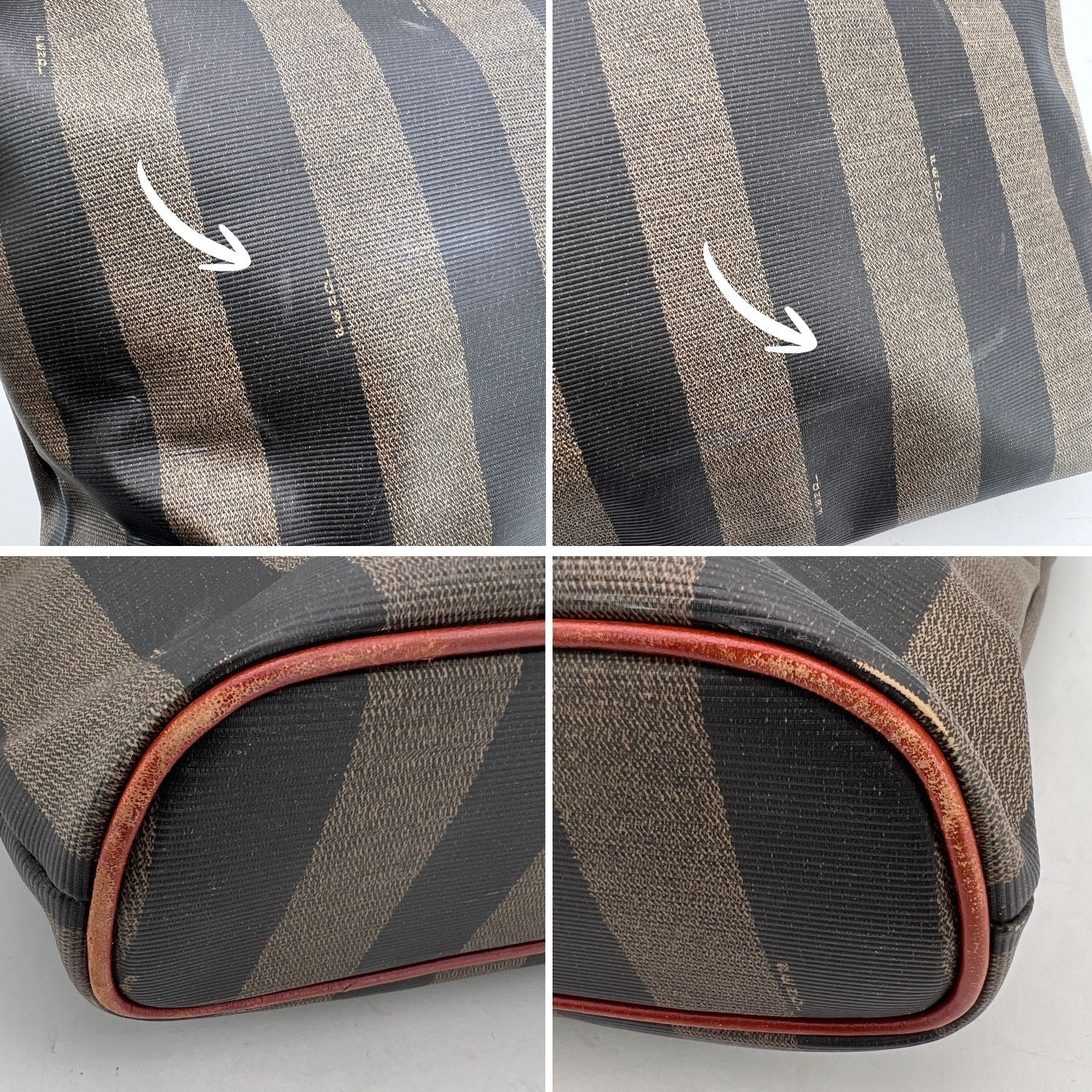 Fendi Pequin Tote Totes