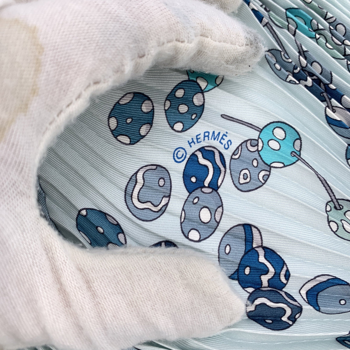 Hermes Plisse Scarves