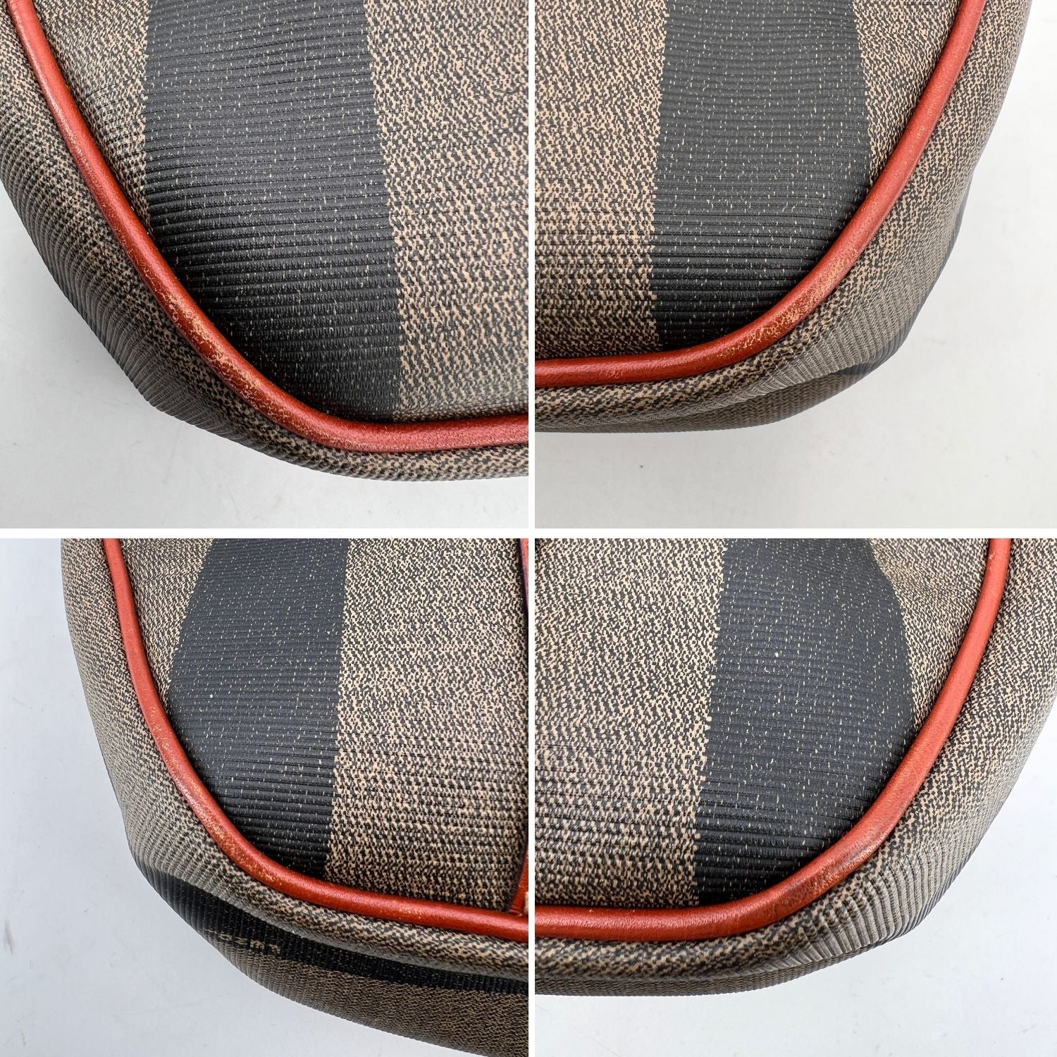 Fendi Pequin Satchel Handbags