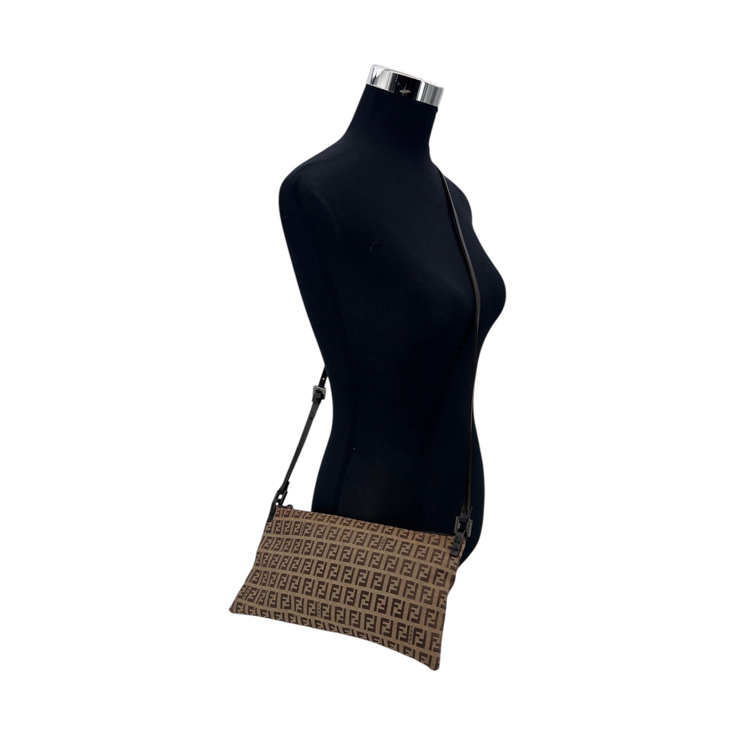 Fendi Zucchino Crossbody Crossbody Bags