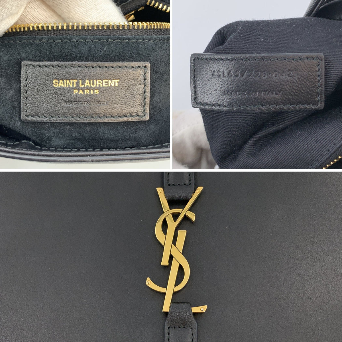 Saint Laurent Le 5 a 7 Shoulder Bags