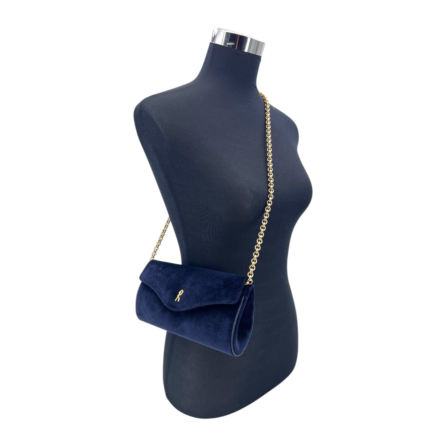 Roberta Di Camerino Velvet Shoulder Bags