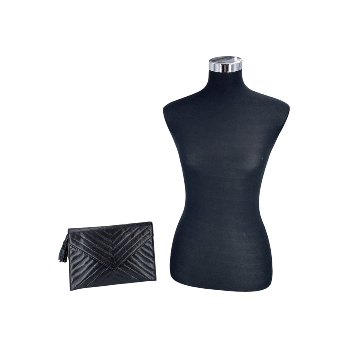 Yves Saint Laurent Tassel Envelope Clutch Clutches