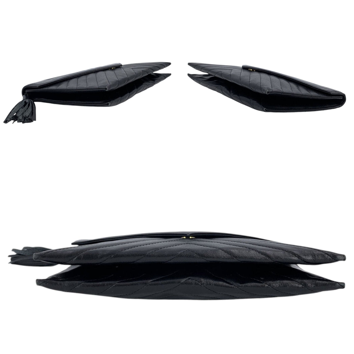 Yves Saint Laurent Tassel Envelope Clutch Clutches